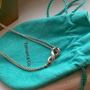Tiffany & Co Infinity Sterling Silver Necklace